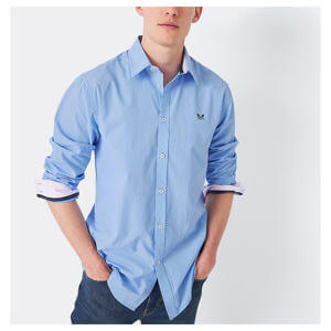 Crew Clothing Classic Fit Micro Stripe Shirt